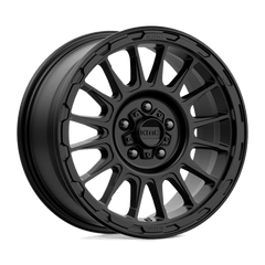 17X8 SATIN BLACK 35MM KMC Wheel