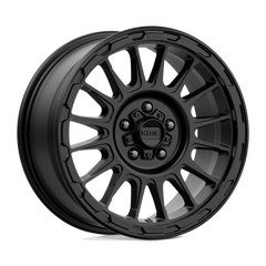 17X8 SATIN BLACK 35MM KMC Wheel