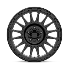 17X8 SATIN BLACK 35MM KMC Wheel