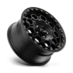 17X8 SATIN BLACK 35MM KMC Wheel