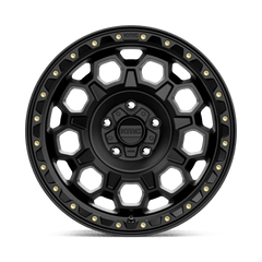 17X8 SATIN BLACK 35MM KMC Wheel