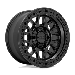17X9 SATIN BLACK 18MM KMC Wheel