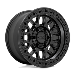 17X9 SATIN BLACK 18MM KMC Wheel