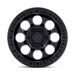 18X9 SATIN BLACK 18MM KMC Wheel