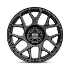 17X8 SATIN BLACK 38MM KMC Wheel