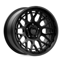 18X9 SATIN BLACK 18MM KMC Wheel