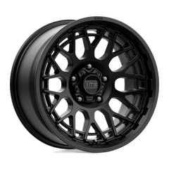 18X9 SATIN BLACK 18MM KMC Wheel