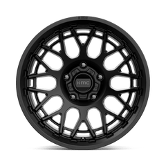 18X9 SATIN BLACK 18MM KMC Wheel