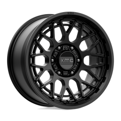 17X8.5 SATIN BLACK 18MM KMC Wheel