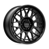 20X9 SATIN BLACK 18MM KMC Wheel