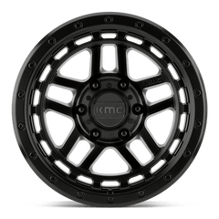 17X8.5 SATIN BLACK 18MM KMC Wheel