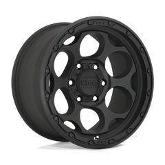17X8.5 TEXTURED BLACK 18MM KMC Wheel