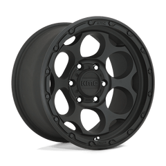 18X8.5 TEXTURED BLACK 18MM KMC Wheel