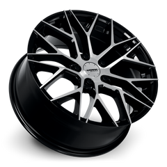 Katana Racing KR01 18x8 5x100 +40et 73.1 Glossy Black Machined Face Wheel