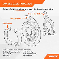 Dorman - Loaded Brake Backing Plate - 926-271