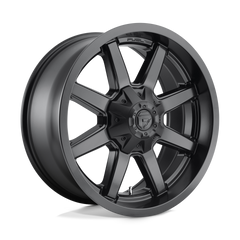 17X8.5 SATIN BLACK 25MM Fuel 1PC Wheel