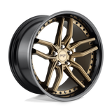 20X9 MATTE BRONZE BLACK BEAD RING 35MM Niche 1PC Wheel