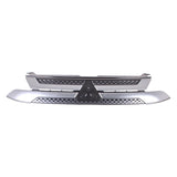 FRONT GRILLE -  CHROME/ARGENT -  WILL NOT INCLUDE EMBLEM -  MADE OF PLASTIC