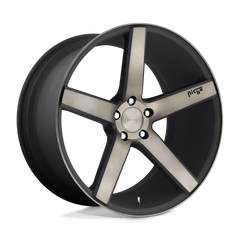 20X8.5 MATTE BLACK MACHINED WITH DOUBLE DARK TINT 35MM Niche 1PC Wheel