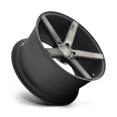 20X8.5 MATTE BLACK MACHINED WITH DOUBLE DARK TINT 35MM Niche 1PC Wheel