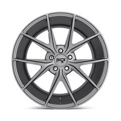 18X8 MATTE GUN METAL 40MM Niche 1PC Wheel