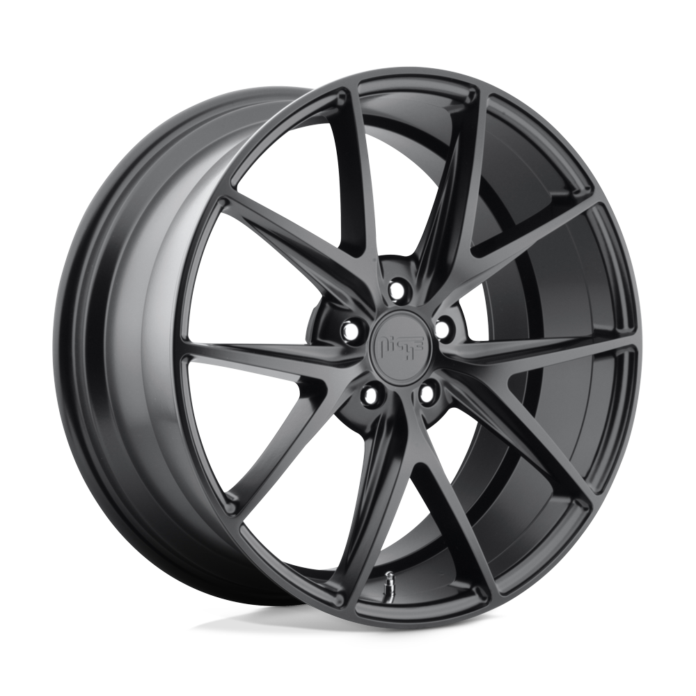18X9.5 MATTE BLACK 40MM Niche 1PC Wheel