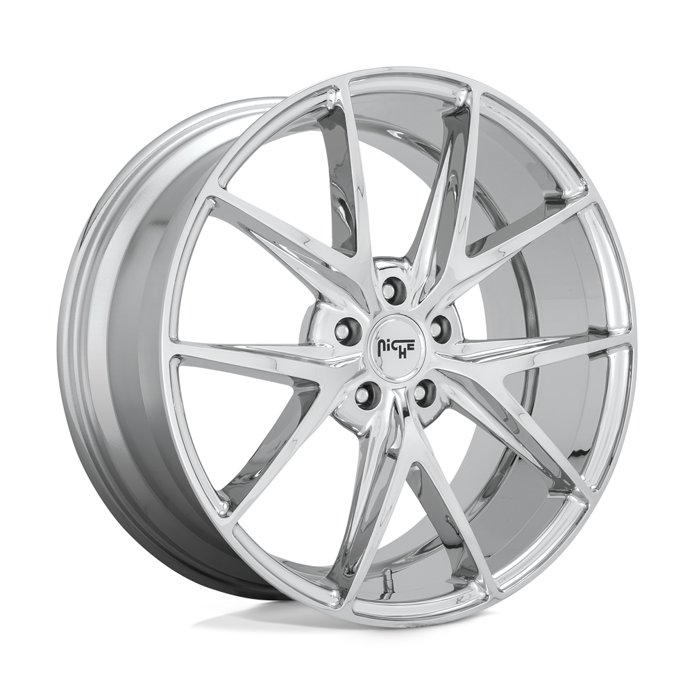 18X8 CHROME 40MM Niche 1PC Wheel