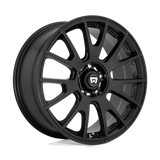 18X8 MATTE BLACK 45MM Motegi Wheel