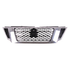 FRONT GRILLE -  FOR USE WITH CAMERA -  BLACK WITH CHROME -  WILL NOT