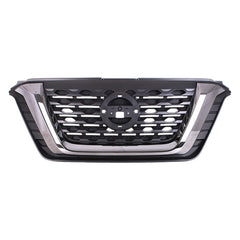 FRONT GRILLE -  FOR SR MODELS -  MATTE BLACK WITH SMOKE CHROME SURROUND -