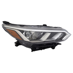 PASSENGER SIDE HALOGEN HEADLIGHT ASSEMBLY