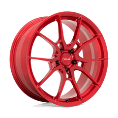 20X10 BRUSHED CANDY RED 40MM Niche Mono Wheel