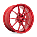 20X10 BRUSHED CANDY RED 40MM Niche Mono Wheel