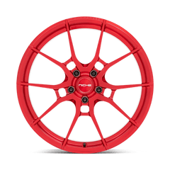 20X10 BRUSHED CANDY RED 38MM Niche Mono Wheel