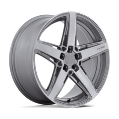 20X9.5 ANTHRACITE BRUSHED FACE TINT CLEAR 25MM Niche 1PC Wheel