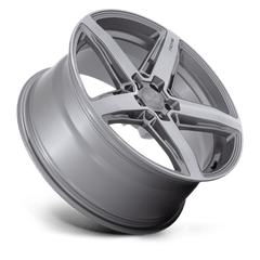 20X9.5 ANTHRACITE BRUSHED FACE TINT CLEAR 25MM Niche 1PC Wheel