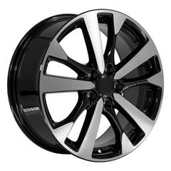 18x7.5 Replica Wheel NS30 fits Nissan Altima - Gloss Black