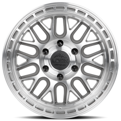 Lock Offroad Onyx 17x9 5x127 -12et 71.5 Machined w/ Clear Coat Wheel