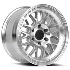 Lock Offroad Onyx 17x9 6x139.7 -12et 106.2 Machined w/ Clear Coat Wheel