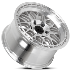 Lock Offroad Onyx 17x9 6x139.7 -12et 106.2 Machined w/ Clear Coat Wheel