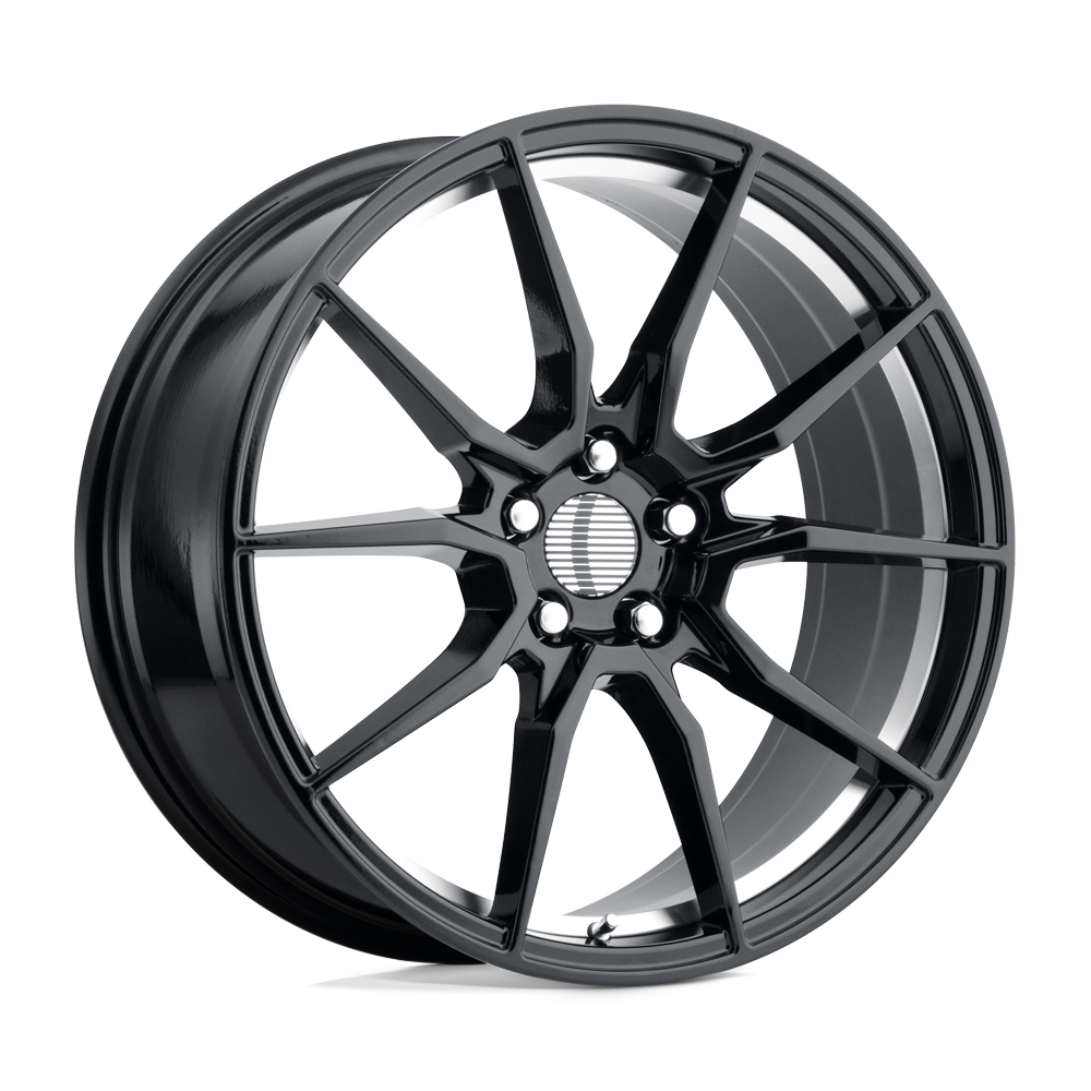 20X10 GLOSS BLACK MACHINED 40MM Performance Replicas Wheel