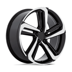 18X8 GLOSS BLACK MACHINED 45MM Performance Replicas Wheel