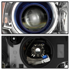 Buick Enclave 2013 - 2017  Spyder PRO-JH-BENL13-HID-OE-R - Passenger Side Chrome Factory Style Projector Headlight with LED DRL