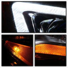 Buick Regal 2014 - 2017  Spyder PRO-JH-BREG14-HID-R - Passenger Side Chrome Factory Style Projector Headlight with LED DRL
