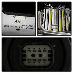 Chevrolet Silverado 1500 2019 - 2023  Spyder PRO-JH-CSIL19-FLED-OE-R - Passenger Side Black Factory Style LED Headlight