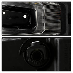 Chevrolet Silverado 1500 2019 - 2023  Spyder PRO-JH-CSIL19-FLED-OE-R - Passenger Side Black Factory Style LED Headlight