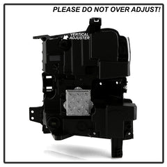 Chevrolet Silverado 1500 2019 - 2023  Spyder PRO-JH-CSIL19-FLED-OE-R - Passenger Side Black Factory Style LED Headlight