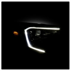 GMC Terrain 2018 - 2022  Spyder PRO-JH-GTE18-HID-OE-R - Passenger Side Black Factory Style Projector Headlight with LED DRL
