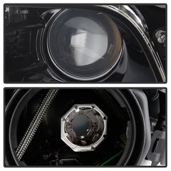 Jeep Cherokee 2014 - 2018  Spyder PRO-JH-JC14-HID-OE-L - Driver Side Black Factory Style Projector Headlight