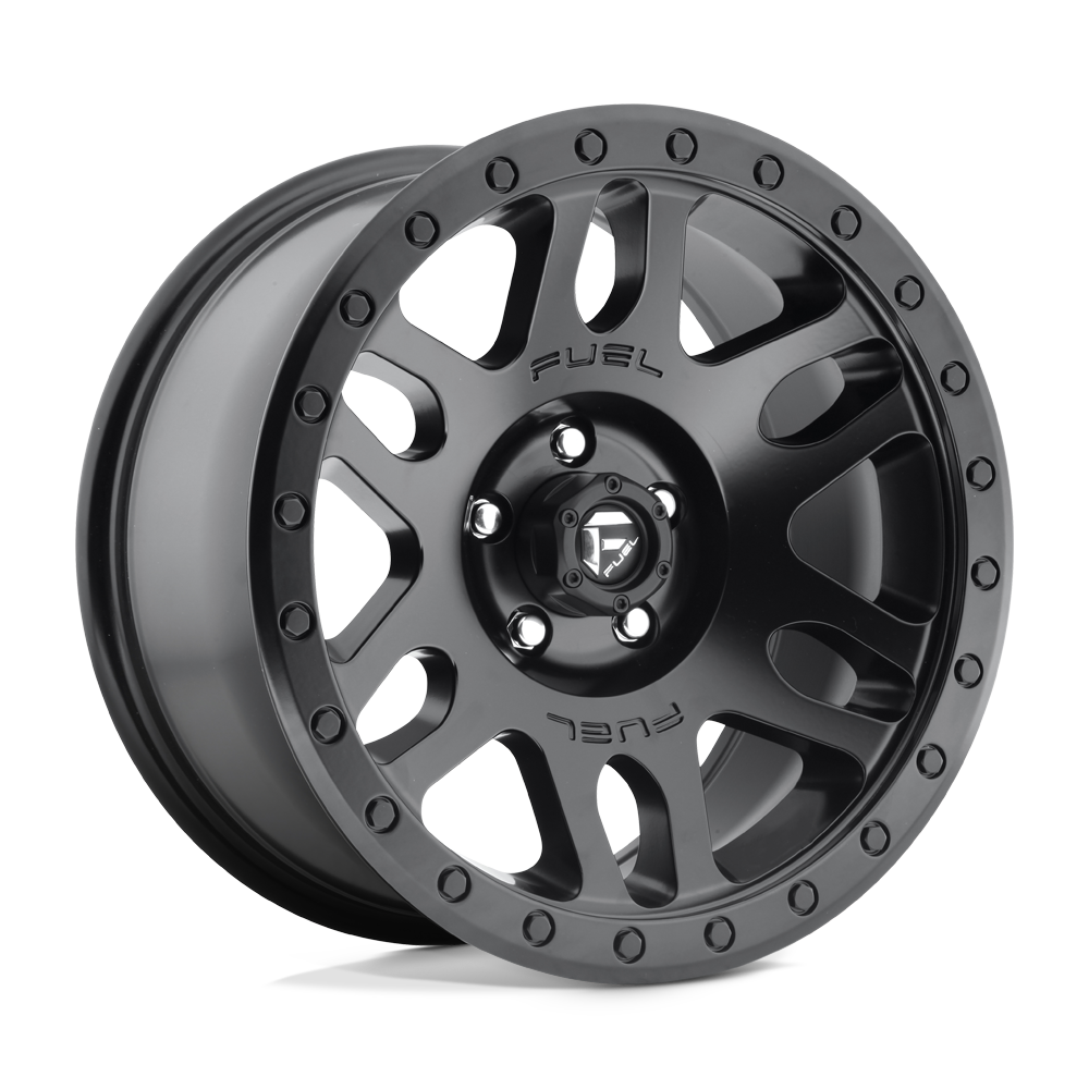 18X9 MATTE BLACK 07MM Fuel 1PC Wheel